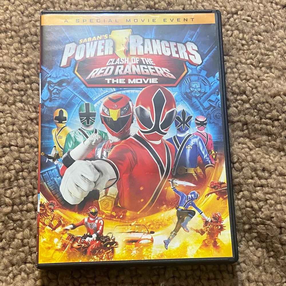 Power Rangers: Clash of the Red Rangers DVD - The Movie